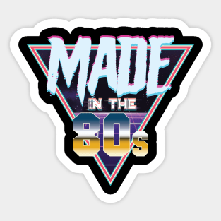 80s Neon Tshirt Made in the 80s Sticker